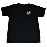 Dirty Whoore Men's Black T with She Devil Red logo