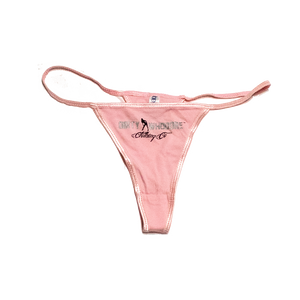 Dirty Whooore Ladies Pink Thong