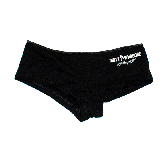 Dirty Whooore Ladies Black Booty Shorts